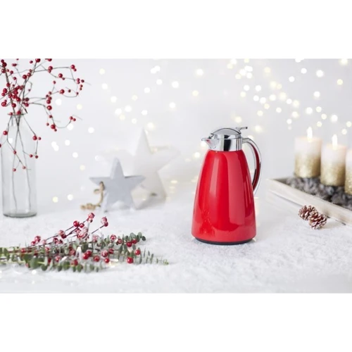 Термоглечик Tefal Campo 1 л червоний (K3033014): Матеріал корпусу Пластик
