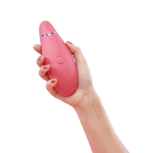 Вакуумный клиторальный стимулятор Womanizer Premium 2 Raspberry