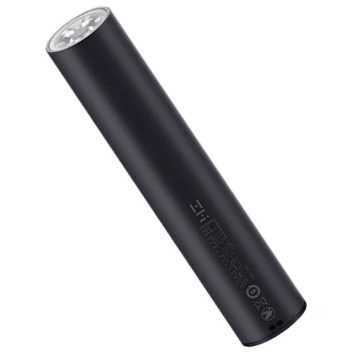 Фонарь туристический Фонарик Xiaomi Zmi Portable Flashlight + Power Bank 5000 мАч Black (LPB02)