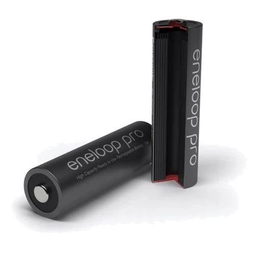 Panasonic AA Eneloop 2500mAh Pro NI-MHx2 (BK-3HCDE/2CP): Тип NiMh
