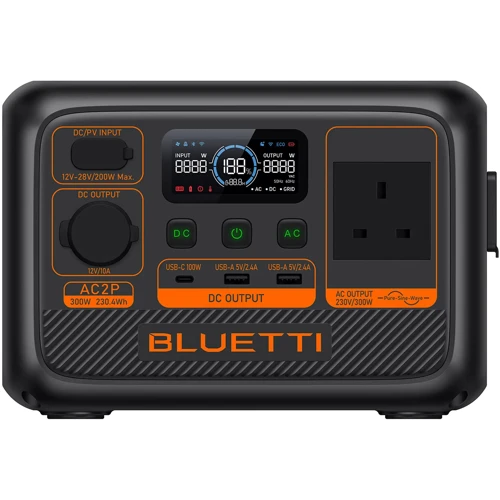 Зарядная станция Bluetti AC2P 230Wh 300W UK
