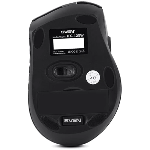 Мышь Sven RX-425W Gray: Тип сенсора оптический