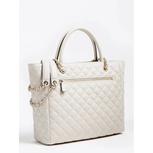 Женская сумка тоут Guess Illy Elite Tote светло-серая (HWVG7970230-GRY): Пол Женский