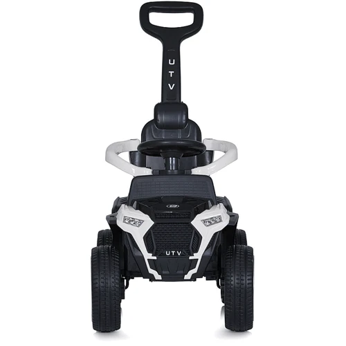 Детский электромобиль-толокар 2в1 Bambi Квадроцикл белый (M 4803EL-1)