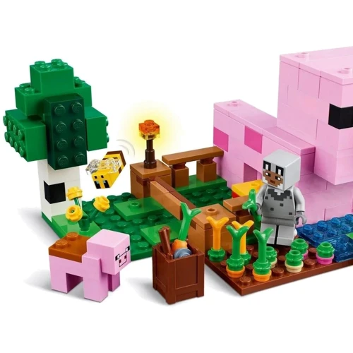 Конструктор LEGO Minecraft Будинок для поросят 238 деталей (21268) фото 4