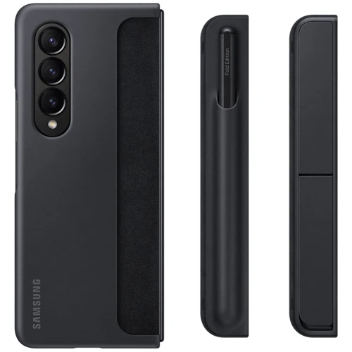 Чехол для телефонов Samsung Standing Cover with Pen Black (EF-OF93PCBEGUA) for Samsung F936 Galaxy Fold 4: Цвет черный