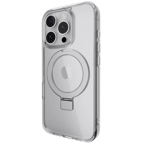 Чехол для iPhone Switcheasy MagStand M Stand Guard Protective Case Transparent (SPH66P171TR24) for iPhone 16 Pro