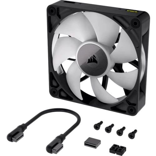 Кулер Corsair iCUE Link RX120 RGB PWM (CO-9051017-WW): Количество вентиляторов, шт 1