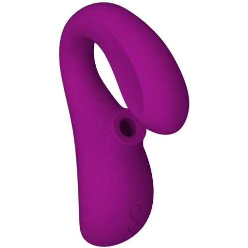 Вакуумный стимулятор с вибрацией LELO Enigma Cruise Deep Rose