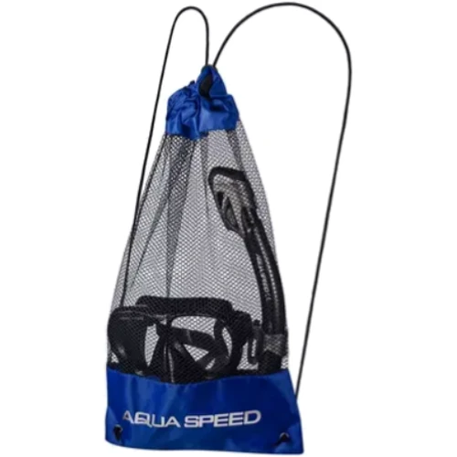 Маска для дайвинга Набор маска и трубка Aqua Speed ​​VANUA + BORNEO(MESH BAG) 8235 черный Уни OSFM (610-07)
