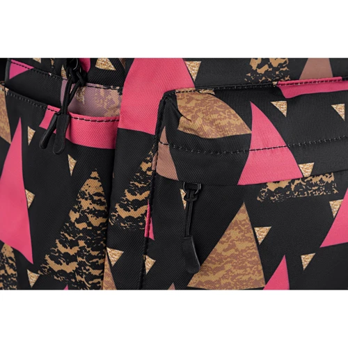 Сумка для ноутбука 2E Bags&Cases 13" TeensPack Triangles Backpack Black (2E-BPT6114BK) фото 6