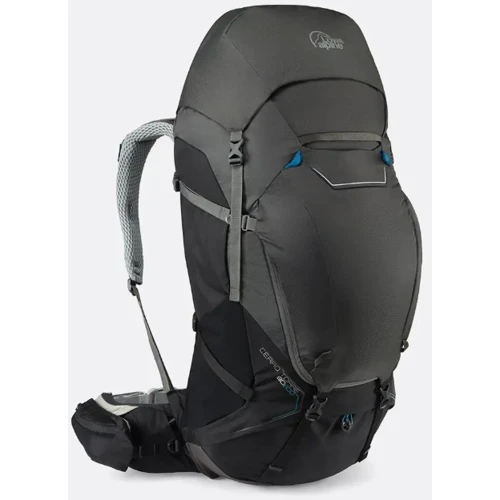 Рюкзак туристичний Рюкзак Lowe Alpine Cerro Torre 80:100 Black/Greyhound M/L (LA FBQ-02-BL-80)