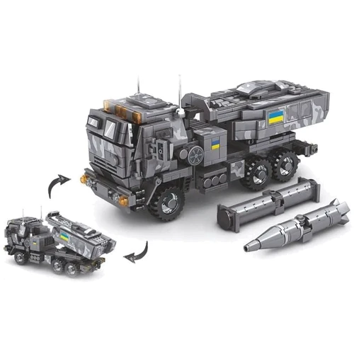 Конструктор LimoToy Військова техніка 726 деталей (KB 1110): Виробник LimoToy