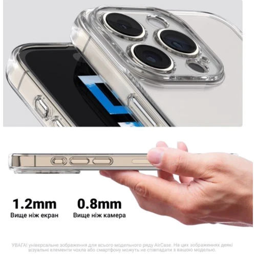 Чехол для телефонов ArmorStandart Air Series Camera cover Transparent for Samsung A266 Galaxy A26 5G (ARM82173): Тип накладка на заднюю часть