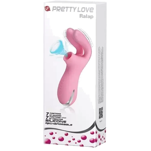 Вакуумный вибратор Pretty Love - Ralap, BI-014601-1