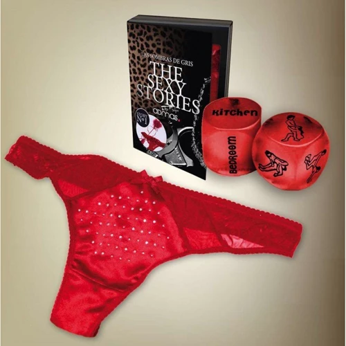 Комплект Admas Трусики и игральные кубики, M: Производитель Admas