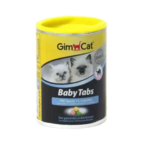 Витамины GimCat Baby Tabs 85 g для укрепления иммунитета и здорового развития котят 250 шт. (4002064409818)