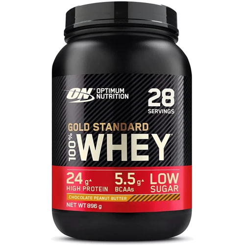 

Optimum Nutrition 100% Whey Gold Standard 896 g / 28 servings / Chocolate & Peanuts Butter