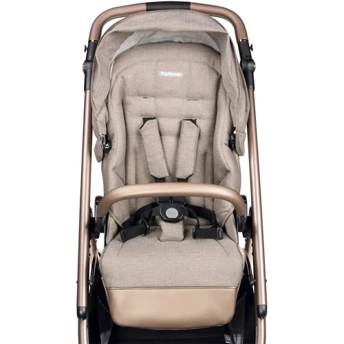 Коляска универсальная 3 в 1 Peg-Perego Book Mon Amour SLK розовое золото (PACK-BOOK31SLK0011): Возможность установки люльки есть