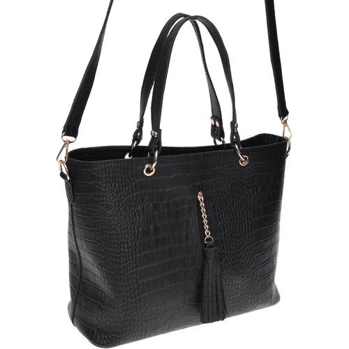 Женская сумка тоут Ricco Grande черная (1l953rep-black) фото 10