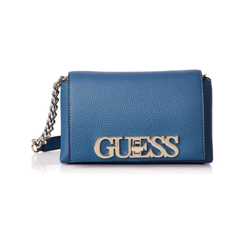 Жіноча сумка через плече Guess Uptown Chic темно-блакитна (HWVG7301780-OCE)