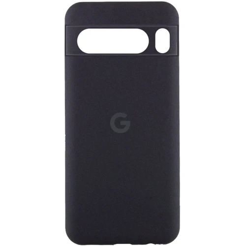 Чохол для телефона Lakshmi Premium Silicone Case з Logo Full Camera Black для Google Pixel 8 Pro
