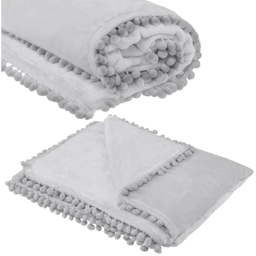 Плед Springos Extra Soft 200x220 см серый (HA7086) фото 7