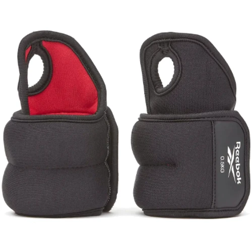 Обважнювач Reebok Wrist Weights чорний червоний Уні 0.5 кг (RAWT-11210)