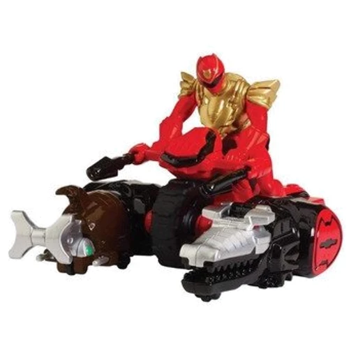 Power Rangers 35084 Мегафорс: Зорд Crocodile and Beetle с фигуркой Красного рейнджера: Производитель Power Rangers