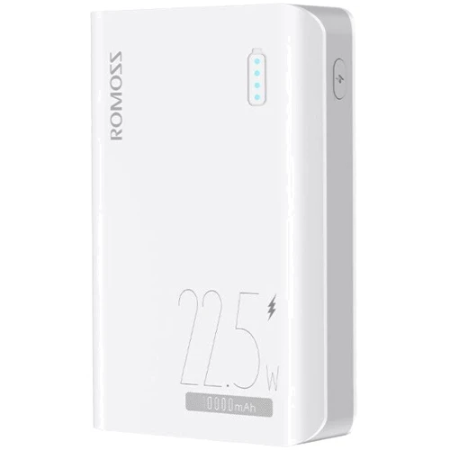 Внешний аккумулятор Romoss Power Bank 10000mAh Sense4SF White (PPH10-15101133H)