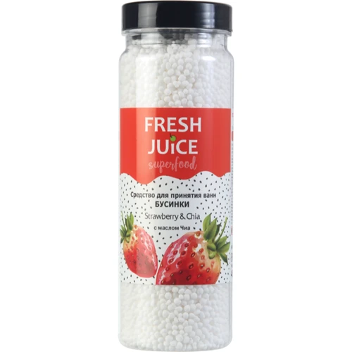 Fresh Juice Superfood Strawberry & Chia Засіб для ванн полуниці та чіа 450 g