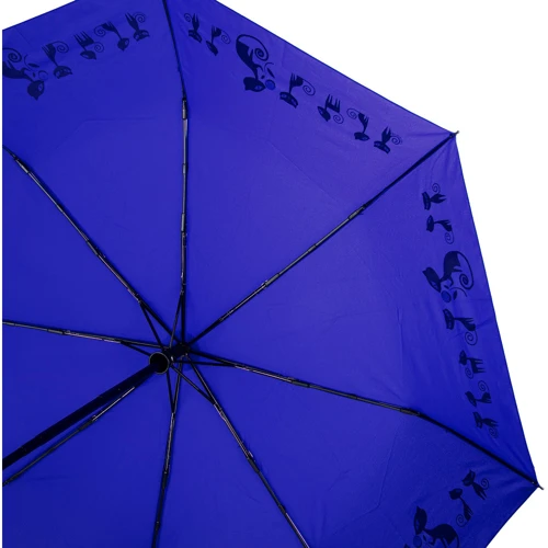 Зонт женский автомат Doppler синий (DOP7441465C01-navy): Фасон Складной (3 сложения)