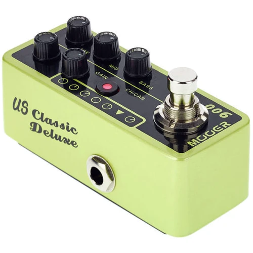 Педаль гітарних ефектів Педаль эффектов MOOER US Classic Deluxe: Тип ефекту Преамп