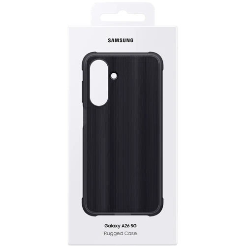 Чехол для телефонов Samsung Rugged Case Black (EF-RA266CBEGWW) for Samsung A266 Galaxy A26: Пленка в комплекте нет