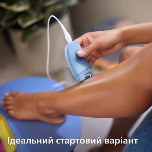 Эпилятор Philips BRE228/00: Цвет голубой