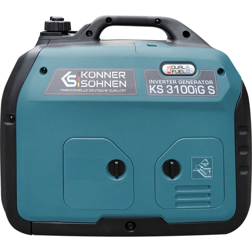 Генератор інверторний Konner&Sohnen KS 3100iG S: Тип генератора бензин/газ