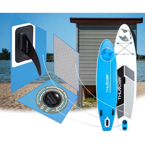 Надувна SUP дошка Thunder Planet 320 см із веслом Blue (SUP-PLANET-BLUE) фото 3