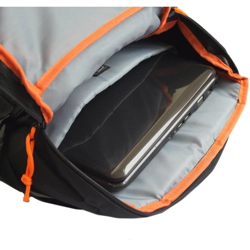 Сумка для ноутбуков D-LEX 16" Backpack Black (LX-670Р-BK): Материал полиэстер