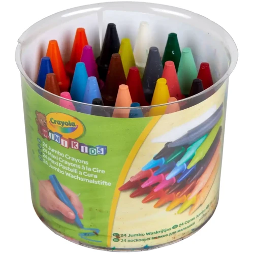 Крейда воскова CRAYOLA Mini Kids для малюків 24 шт (0784): Стать Мальчик, Девочка