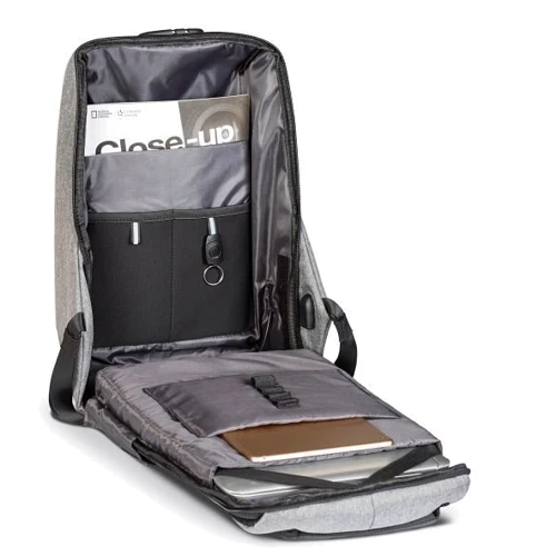 Kingslong Backpack Light Grey (KLB180625A008) for MacBook 15" фото 5
