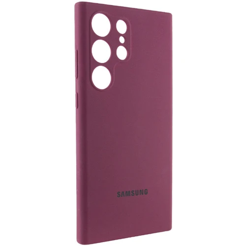 Чохол для телефона Lakshmi Premium Silicone Case з Logo Full Camera Plum Samsung S928 Galaxy S24 Ultra: Сумісність Samsung S928 Galaxy S24 Ultra