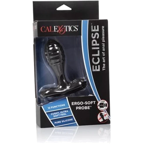 CalExotics Eclipse Ultra-Soft Probe - массажер простаты с вибрацией, 8.25x3.25 см