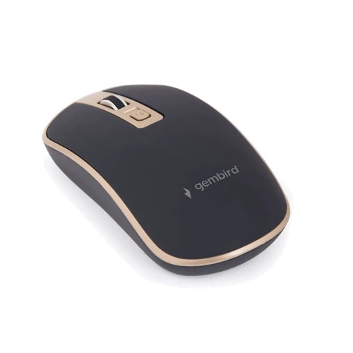 Мышь Gembird MUSW-4B-06-BG Wireless Black-Gold: Интерфейс подключения Wireless