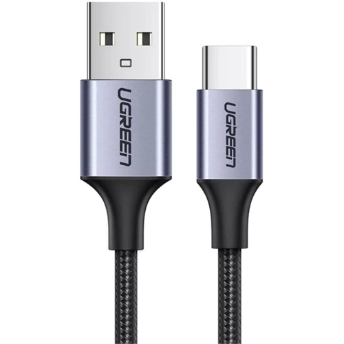 Кабель UGREEN Cable USB-C to Lightning US304 3A 36 W 2m Black: Тип USB-C - Lightning