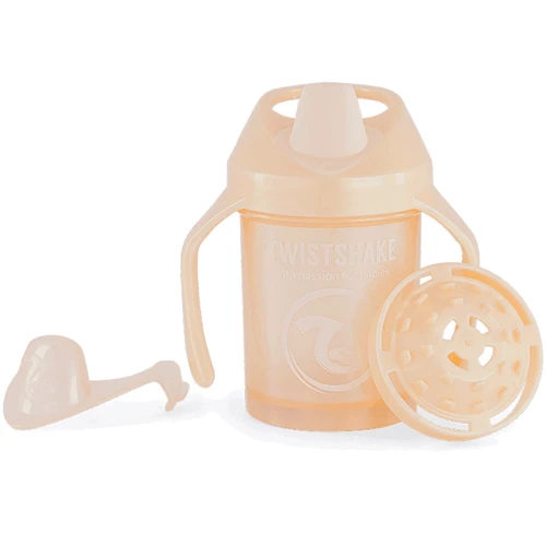 Чашка Twistshake Mini непроливайка Pearl Champagne 230ml (78403)
