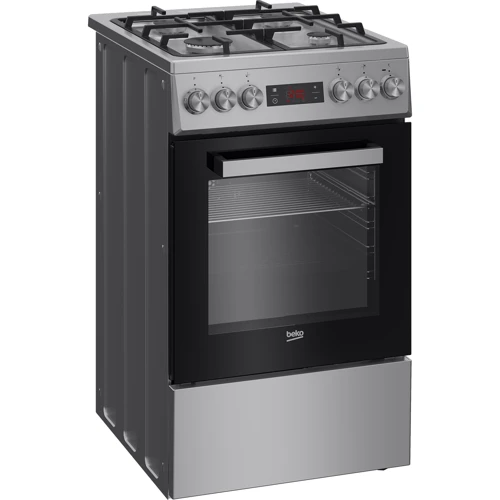 Плита комбинированная Beko FSM52320TXDS: Тип варочной поверхности газовая