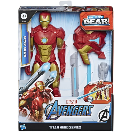 Набор игровой Hasbro Мстители Титан 30 см Железный человек с аксессуарами (E7380)