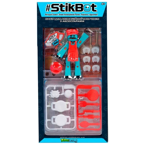 Игровой набор для анимационного творчества Stikbot S4 – Кулинарное шоу