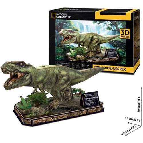 3D пазл CubicFun National Geographic Dino Тиранозавр Рекс (DS1051h)
