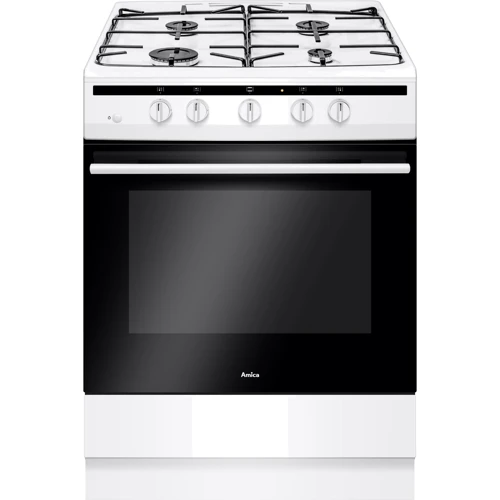 Газовая плита AMICA 617GGH4.33HZpF W